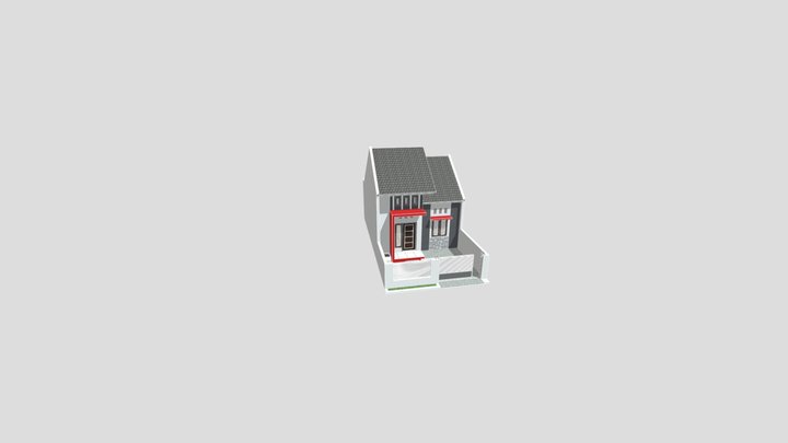 Unit1 - Perumnas Antang Sari 3D Model