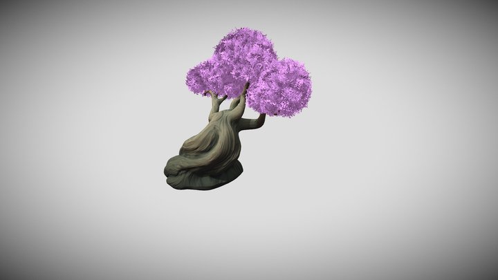 Stylized Cherry Blossom 3D Model