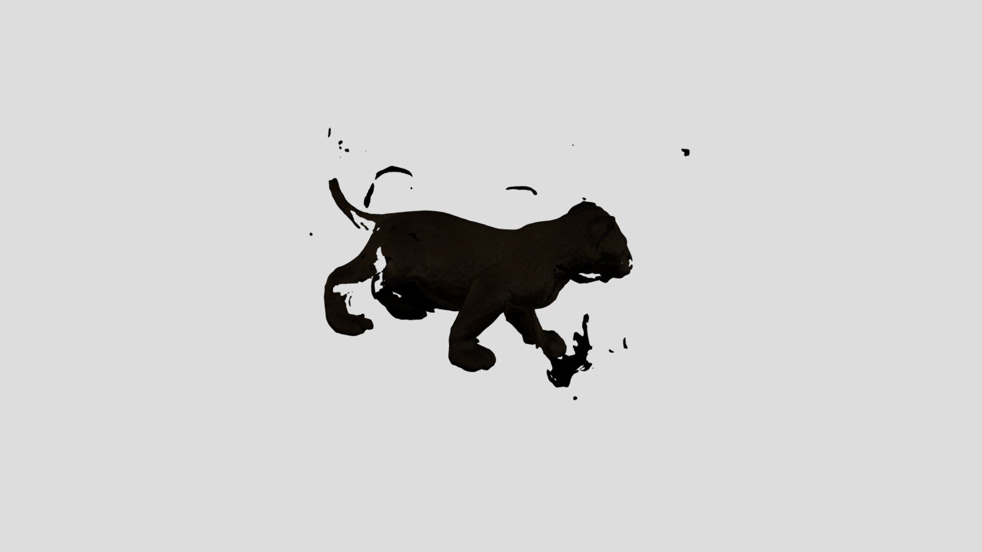 METASHAPE LION RAW FAILED — Sketchfab embed 3D viewer