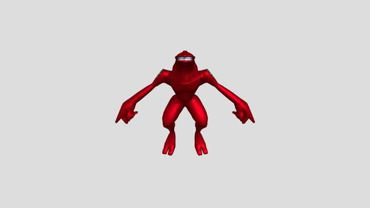 World Trigger Rahbit Training Edition 3D Model