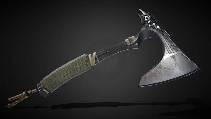 Apex Legends Heirlooms BloodHound Raven's Bite 3D Model