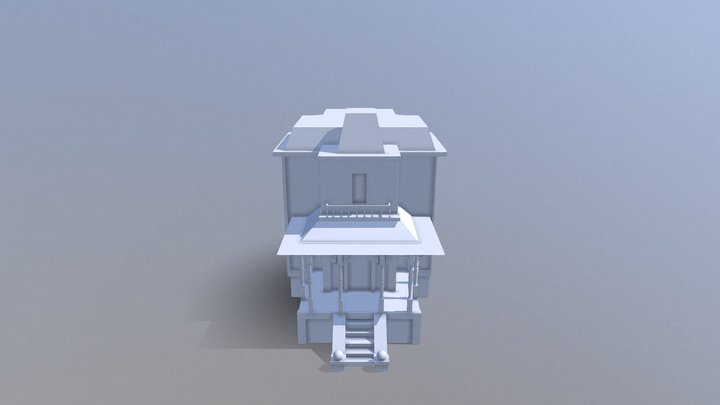 Haunted House that cannot be Undone 3D Model