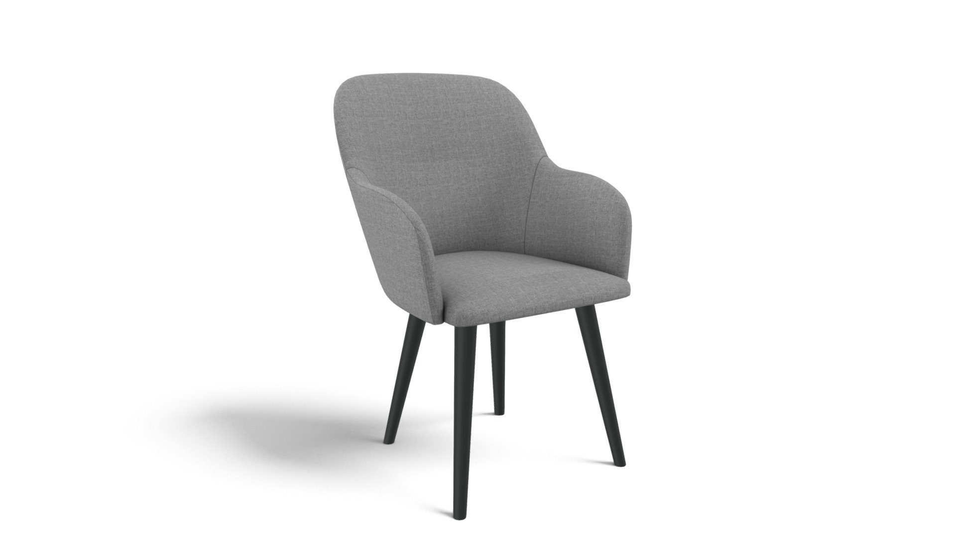 Set Of 2 Stig High Back Carver Dining Chairs