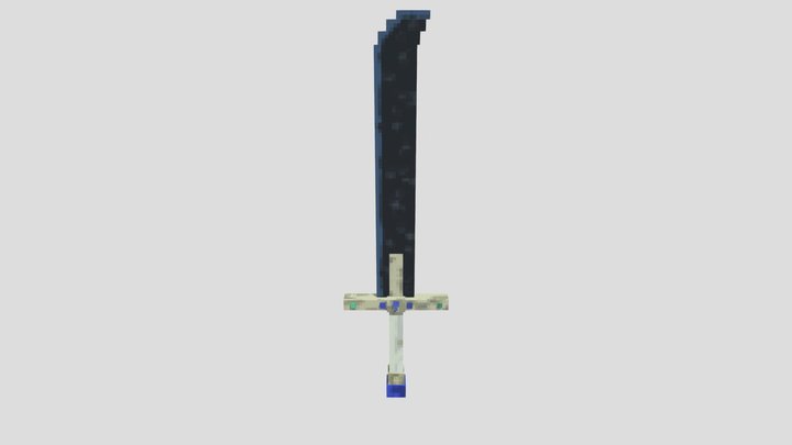 Dark Blade from One Piece [Block Bench] 3D Model