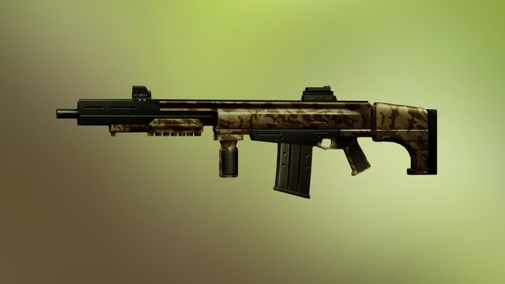 Elite Series AR Prize, Deer Hunter 2014 3D Model