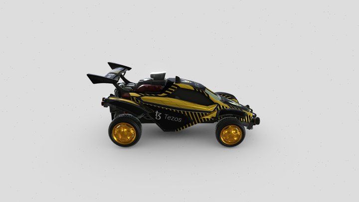 Team VITALITY Rocket League decal [CONCEPT] 3D Model