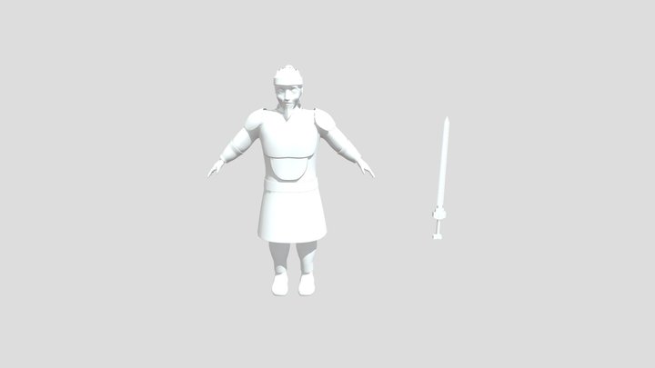 Le Loi and Sword smooth 3D Model