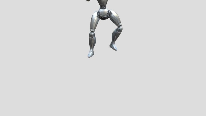 Scary Clown Walk 3D Model