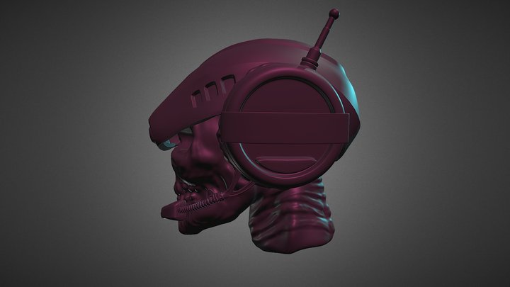 Skull trooper 3D Model