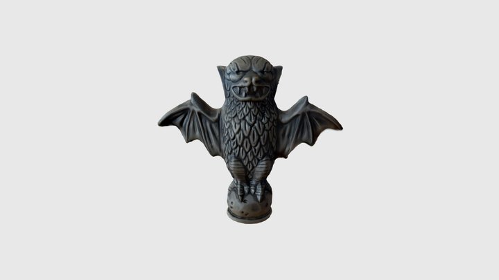 Haunted Mansion Rail Post 3D Model