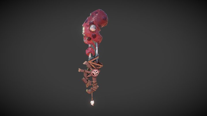 Bilgewater Sword 3D Model