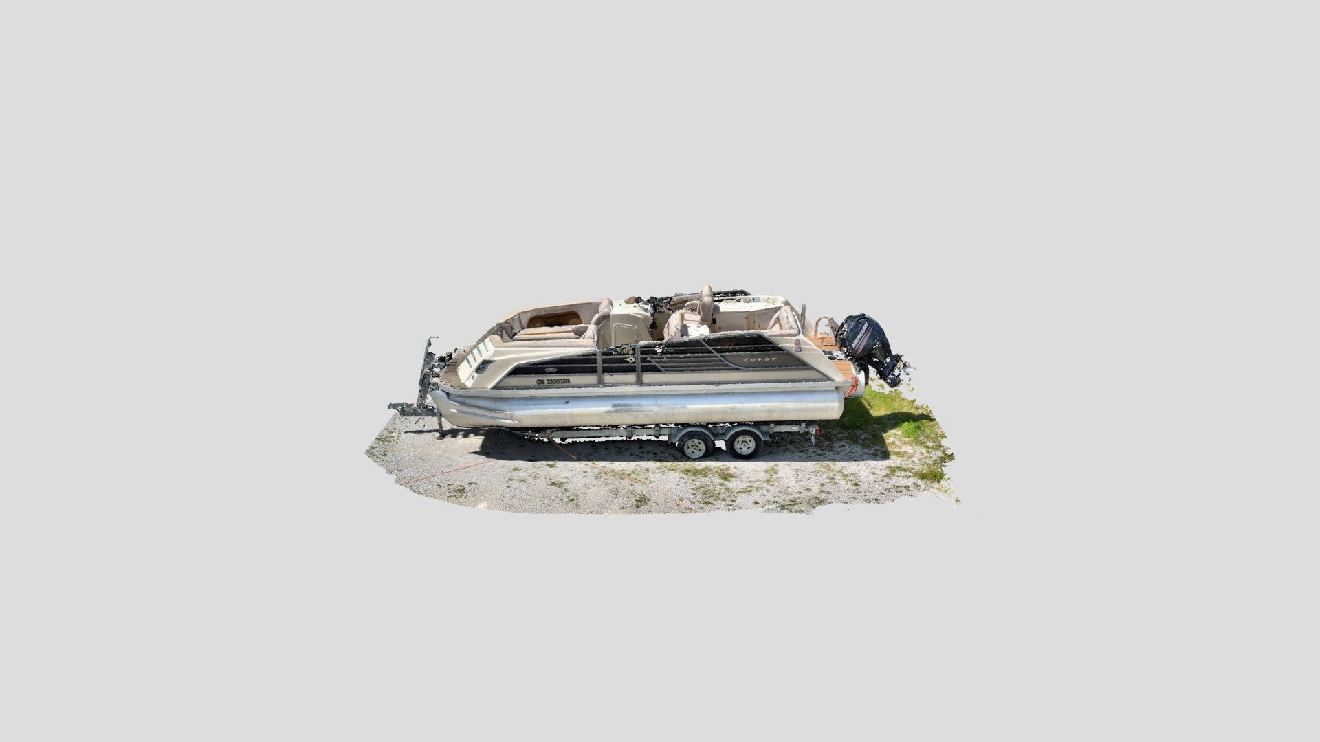 Crest Pontoon Boat