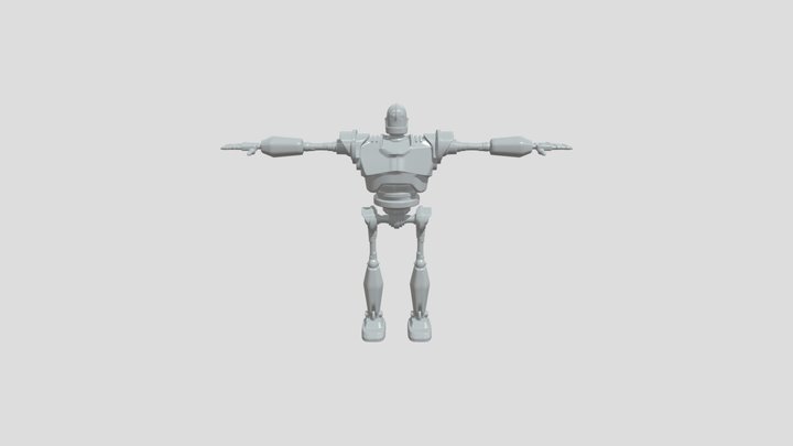 Iron Giant 3D Model