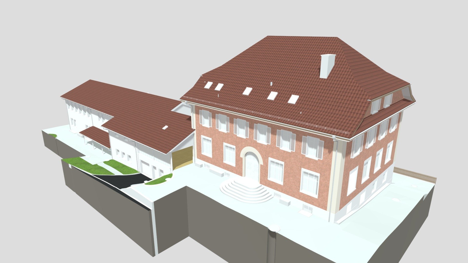 Rickenbach, Oberstufenschulhaus Mülihald — Sketchfab embed 3D viewer