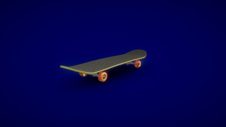 Street_Skateboard_Model 3D Model