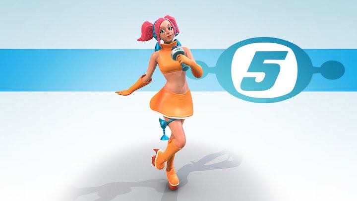 Ulala Space Channel 5 3D Model
