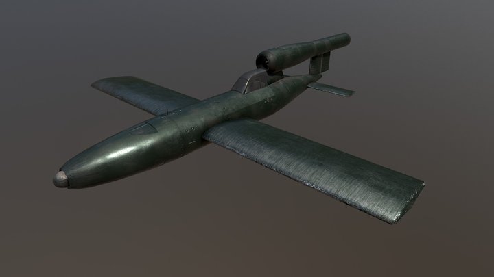 Fi-103 3D Model