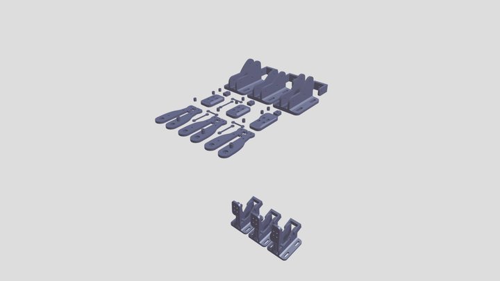 Pedais para impressao 3D by LW3D