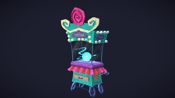 Fortune Teller's Cupboard 3D Model