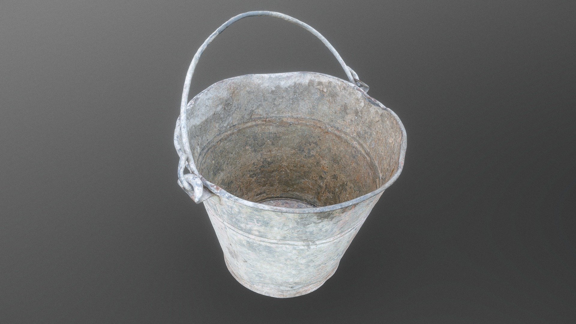 Old rusty bucket Download Free 3D model by matousekfoto [ae38b19] Sketchfab