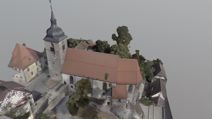 Kirche St. Jakobus Creussen 3D Model