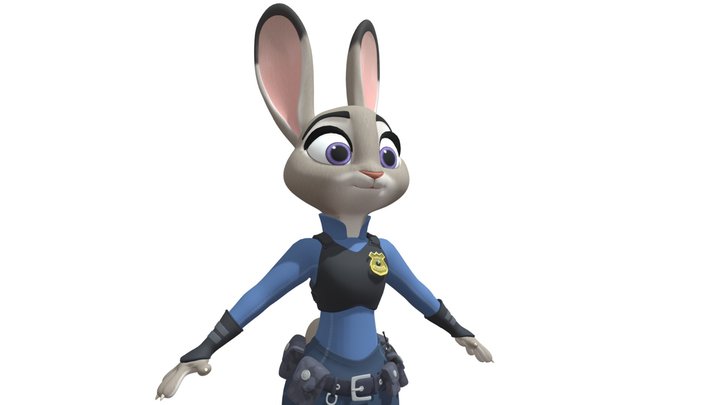 Judy Hopps Police Outfit
