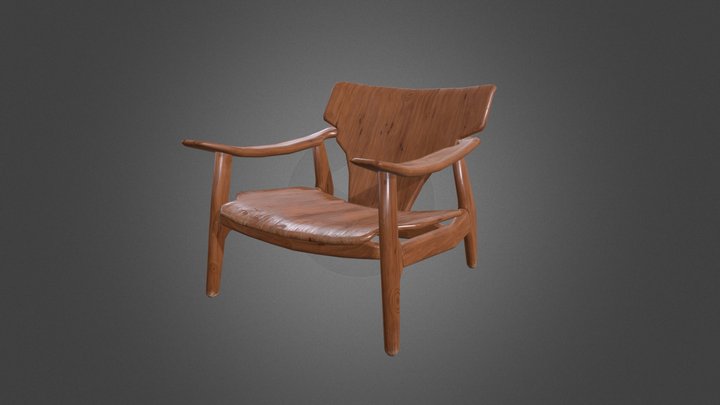 armchair test 2 3D Model