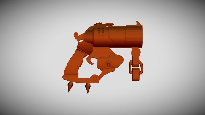 Roadhog's _scrap Gun_ 3D Model