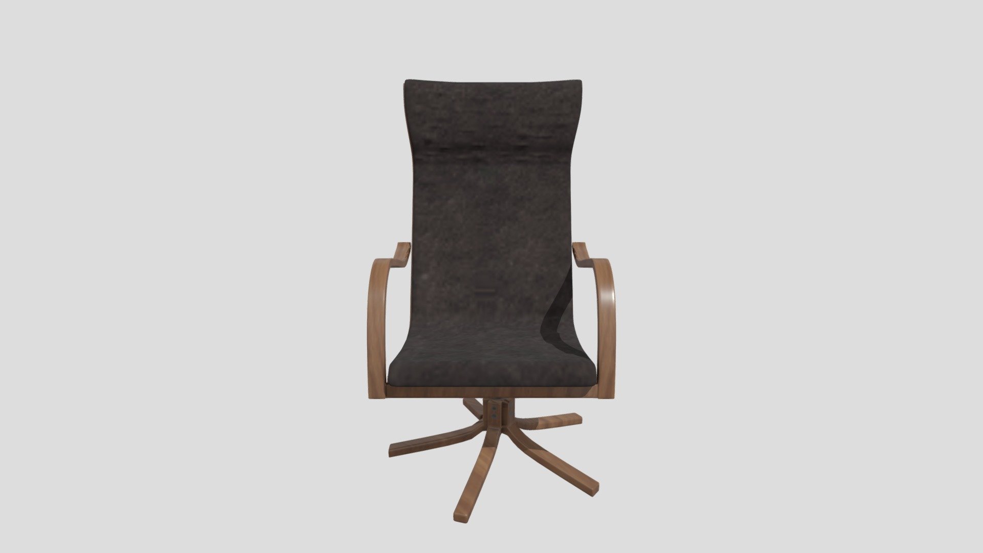 Furniture chair brown