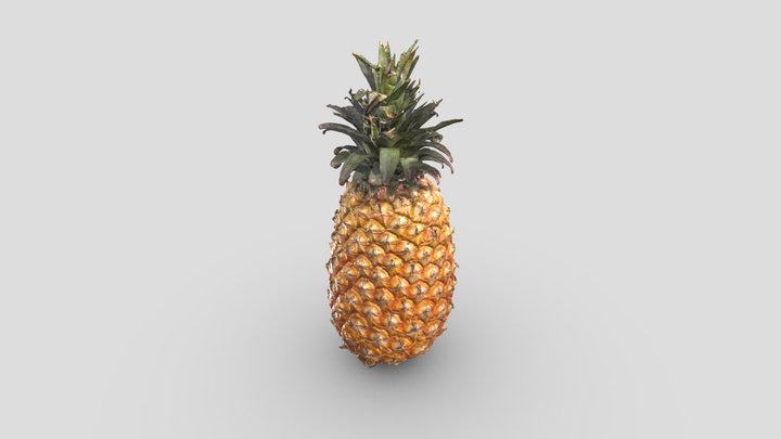 パイナップル - pineapple 3D Model