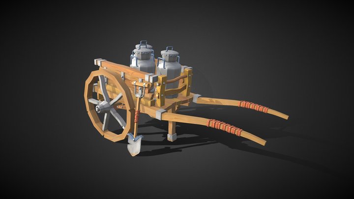 [Student Work] "Cart" by Biaujou Laura 3D Model