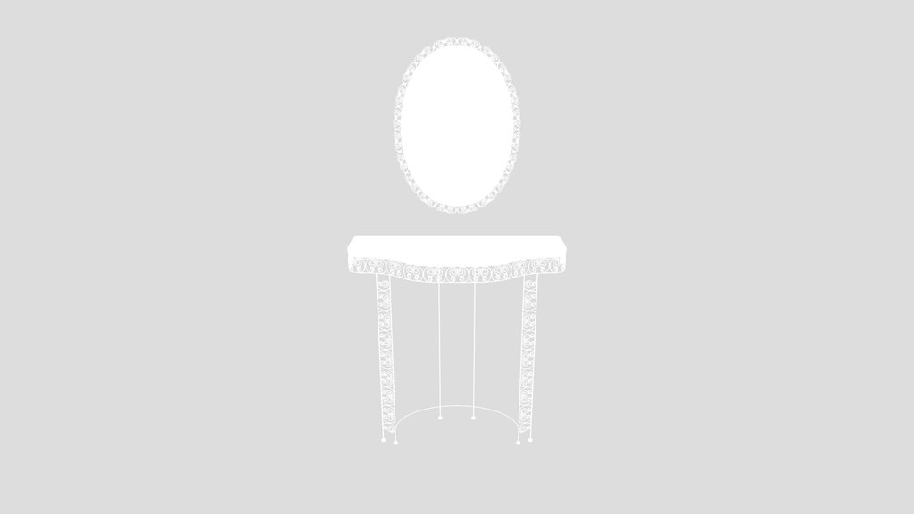 Mirror And Console
