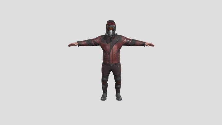 Star-Lord – Guardians of the Galaxy (Fan Art) – Free 3D Model STL