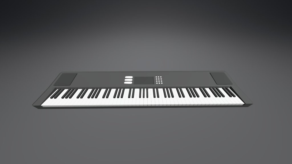 Musical Keyboard Download Free 3D model by VyrianStudios (vynatic
