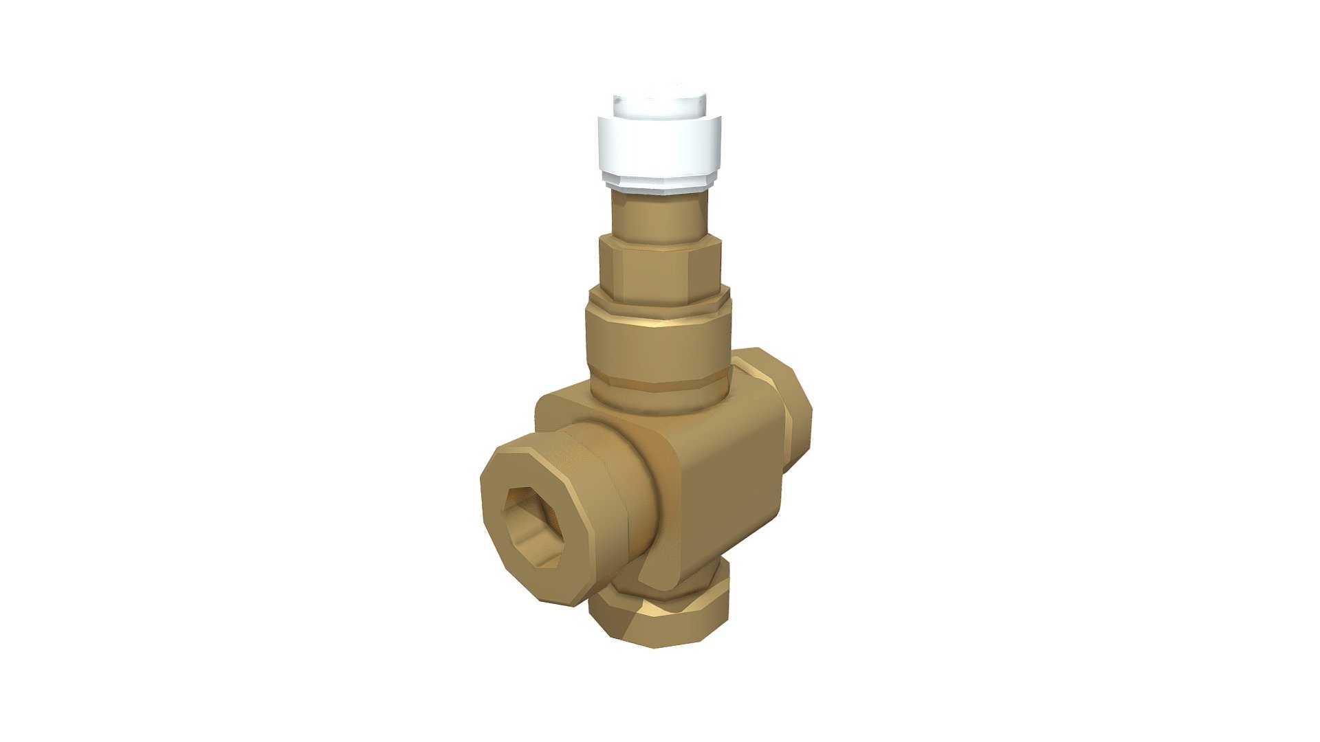 Resideo Linear Valve VXEB 3D model by bimstore (Revitspace