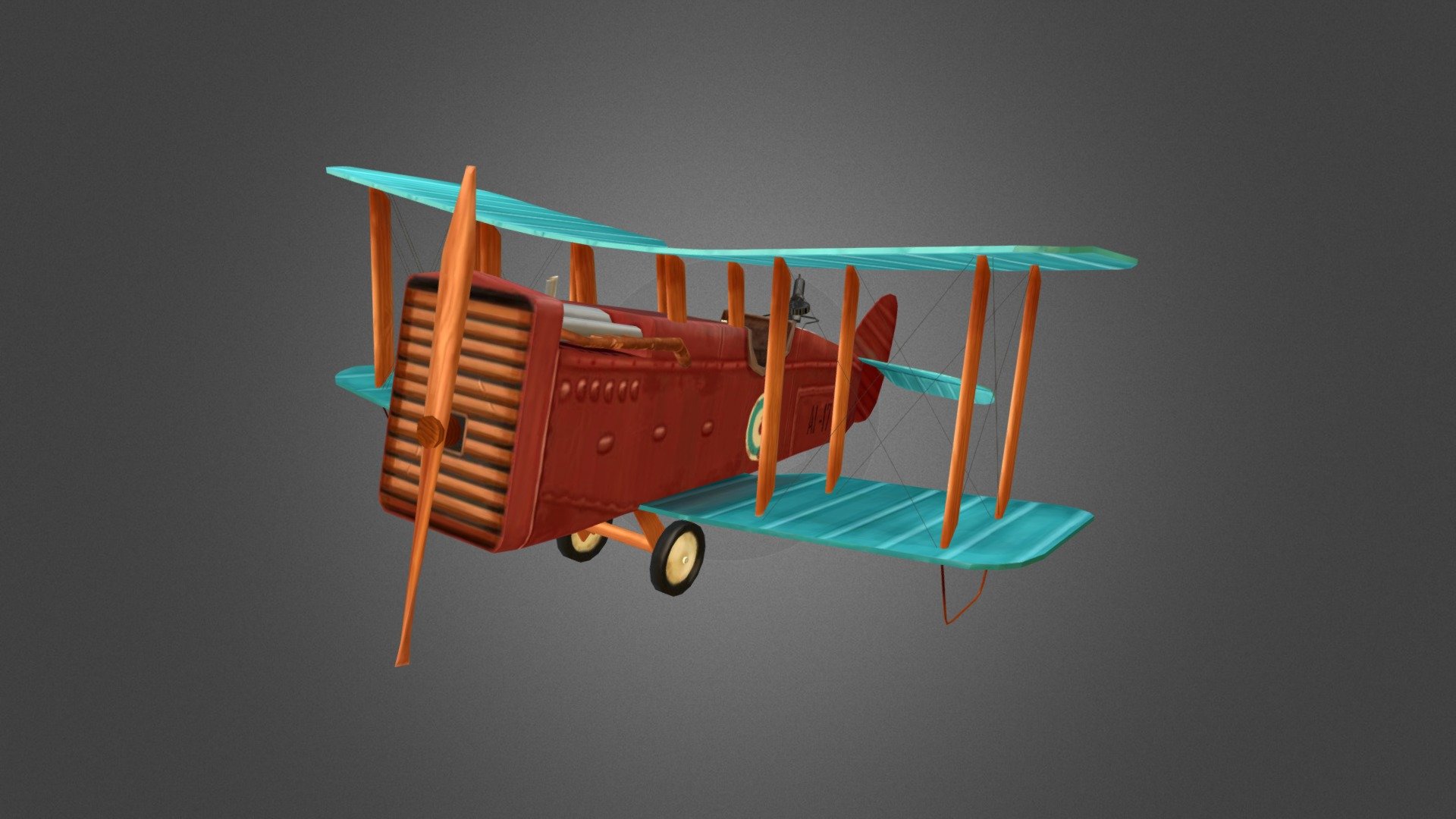 DH.9a NINAK Stylized plane