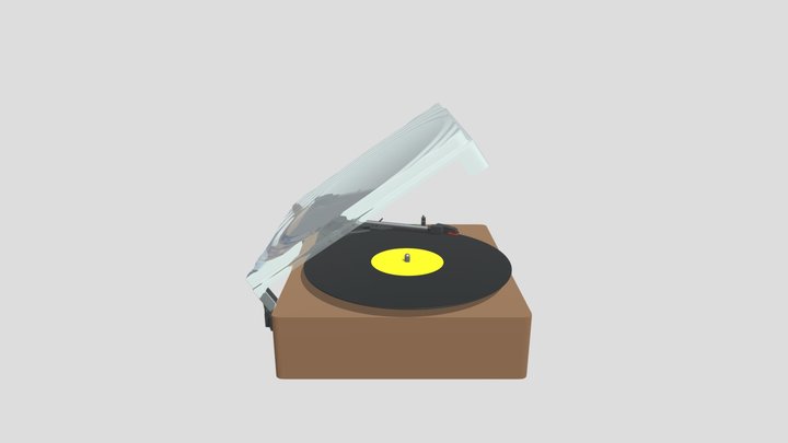 Giradischi In Vinile 3.6_1 3D Model