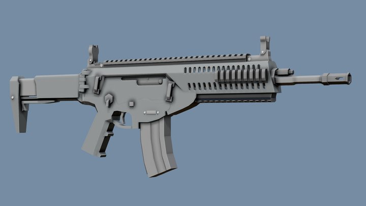 Low-Poly Beretta ARX-160