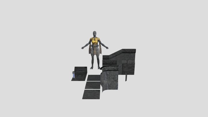 Alien World Modular Asset Pack [College FMP] 3D Model