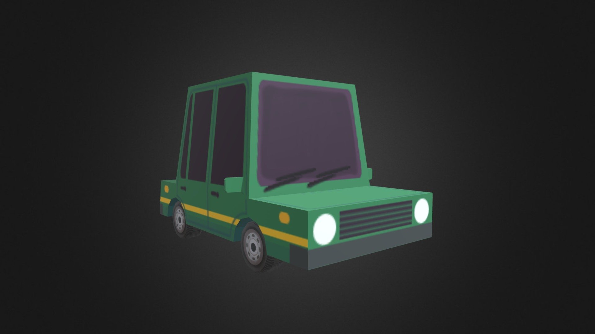 Low Poly Car V2