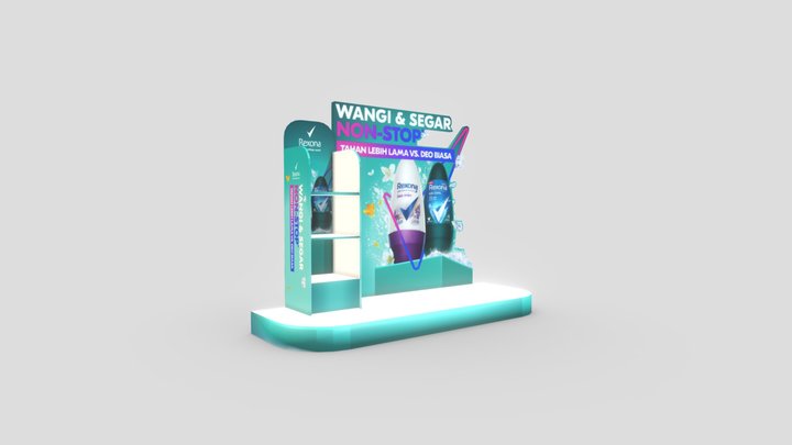 Rexona Booth 3D Model