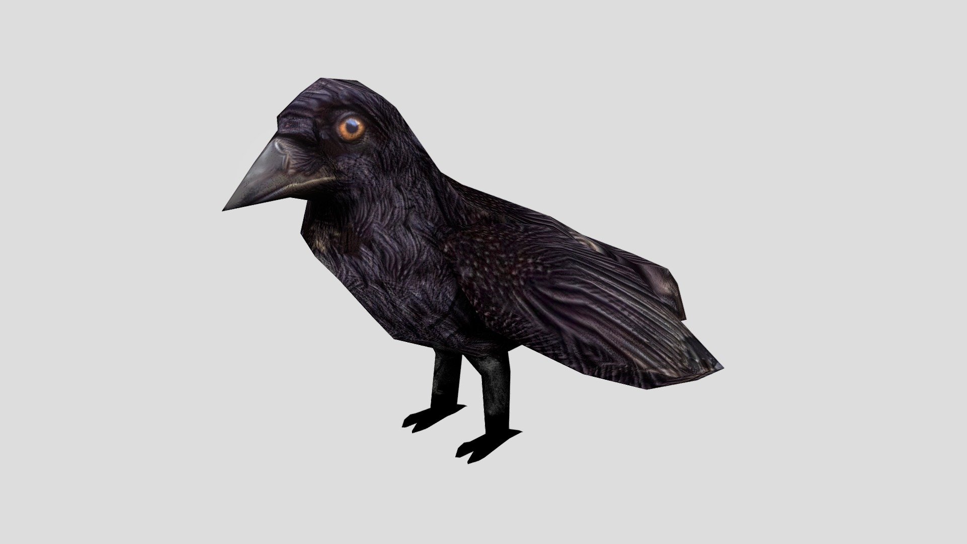 Low Poly Crow - Download Free 3D model by Tsar Games (@borymaster3 ...