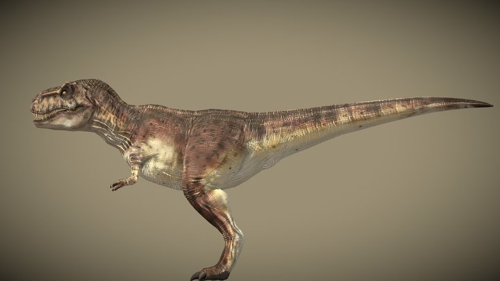 Jurassic Park: The Game Tyrannosaurus rex – Free 3D Model STL