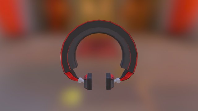 Headphone 3D Model