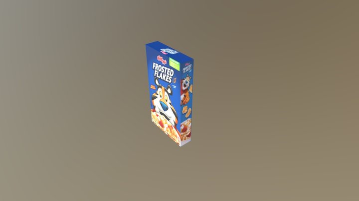 frosted flakes 3D Model