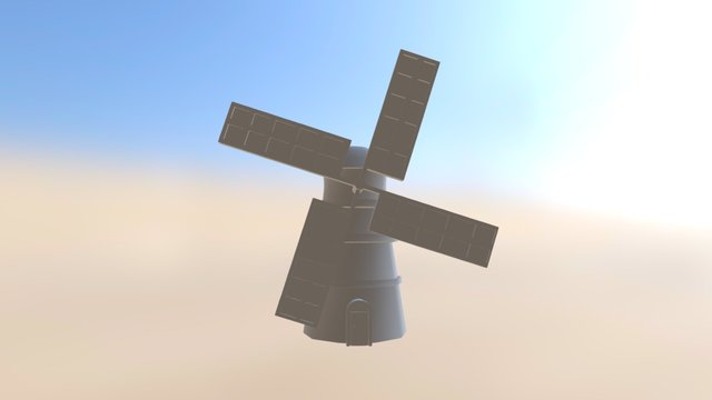 Windmill 3D Model