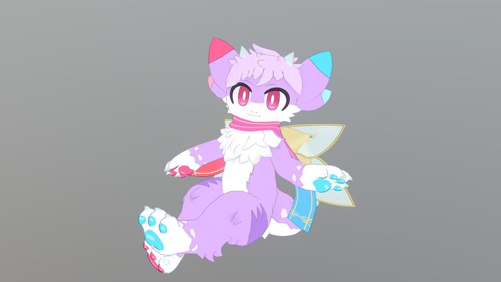 Fracty (フラクティー) 3D Model