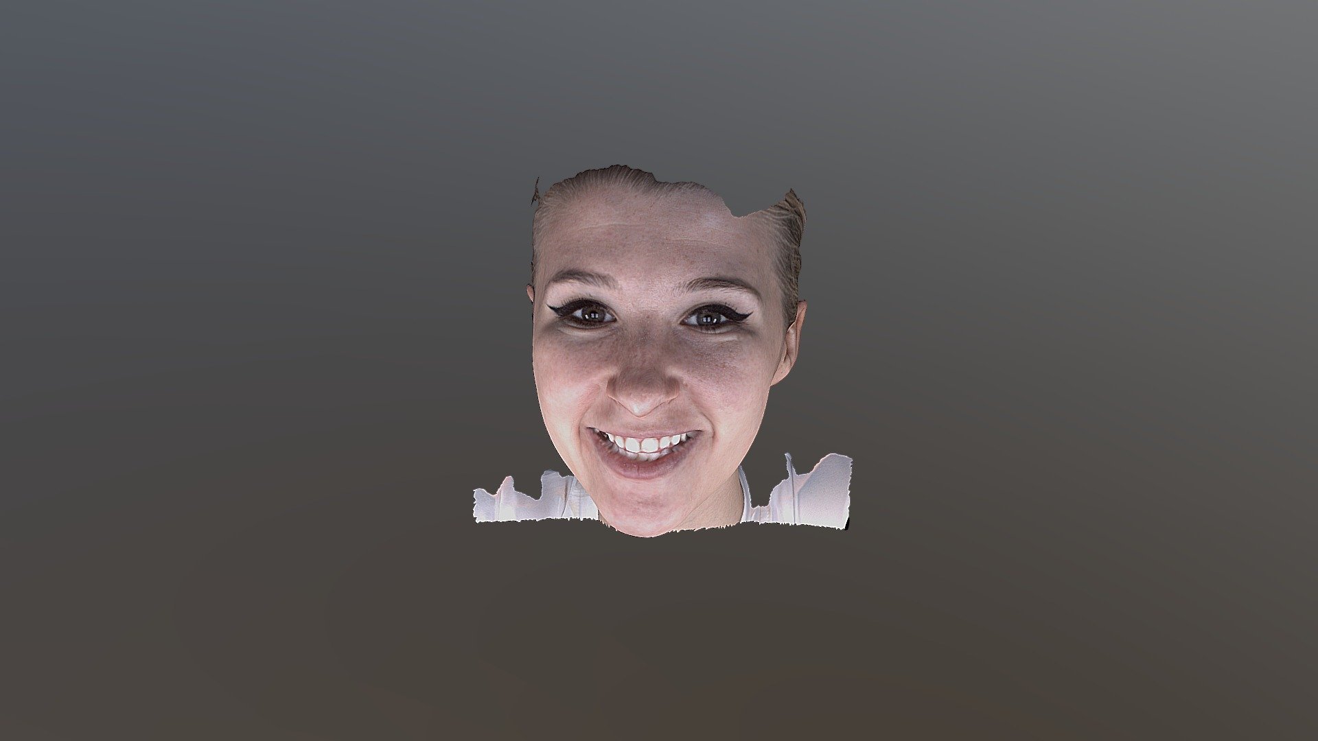 3D Face scanner Facense Model 4: girl