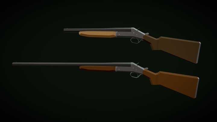 Lowpoly Charles Model 94 3D Model