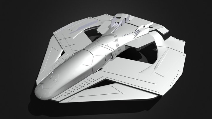 Talon Fighter 3D Model
